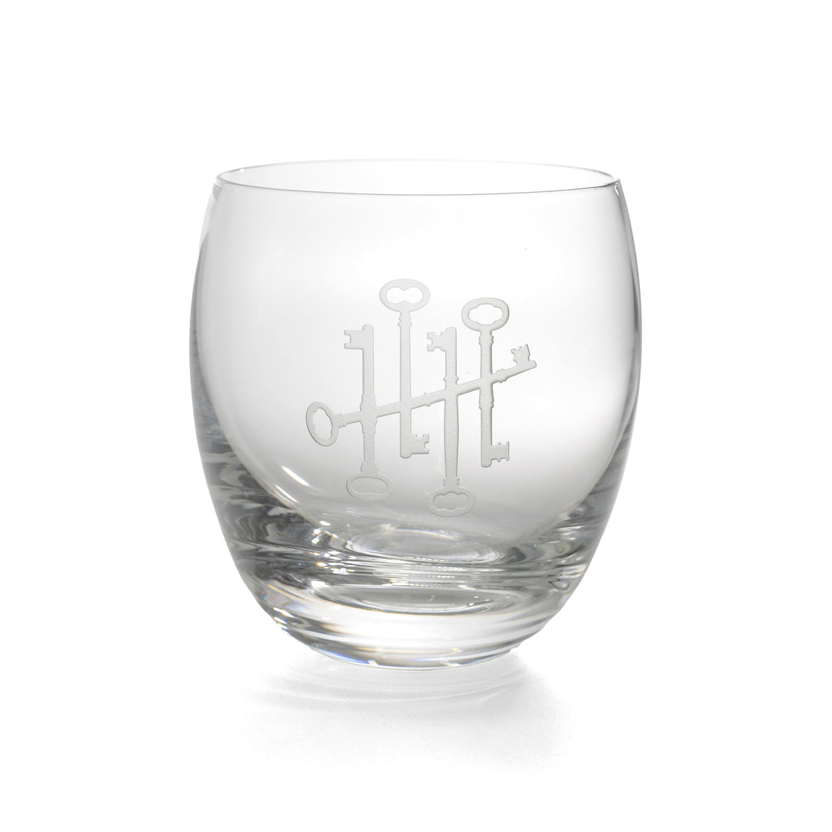 Custom 4pc Set Twisted Rocks Glass Eagle Rare, Blanton