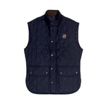 Blade and Bow Barbour Quilted Vest - Navy