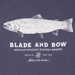 Blade and Bow Navy Fish T-Shirt