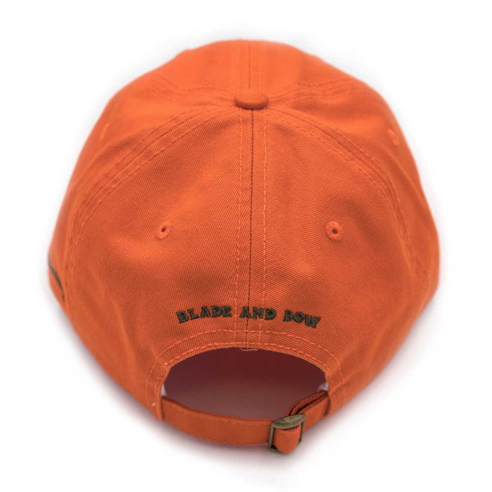 Blade and Bow Orange Cotton Hat