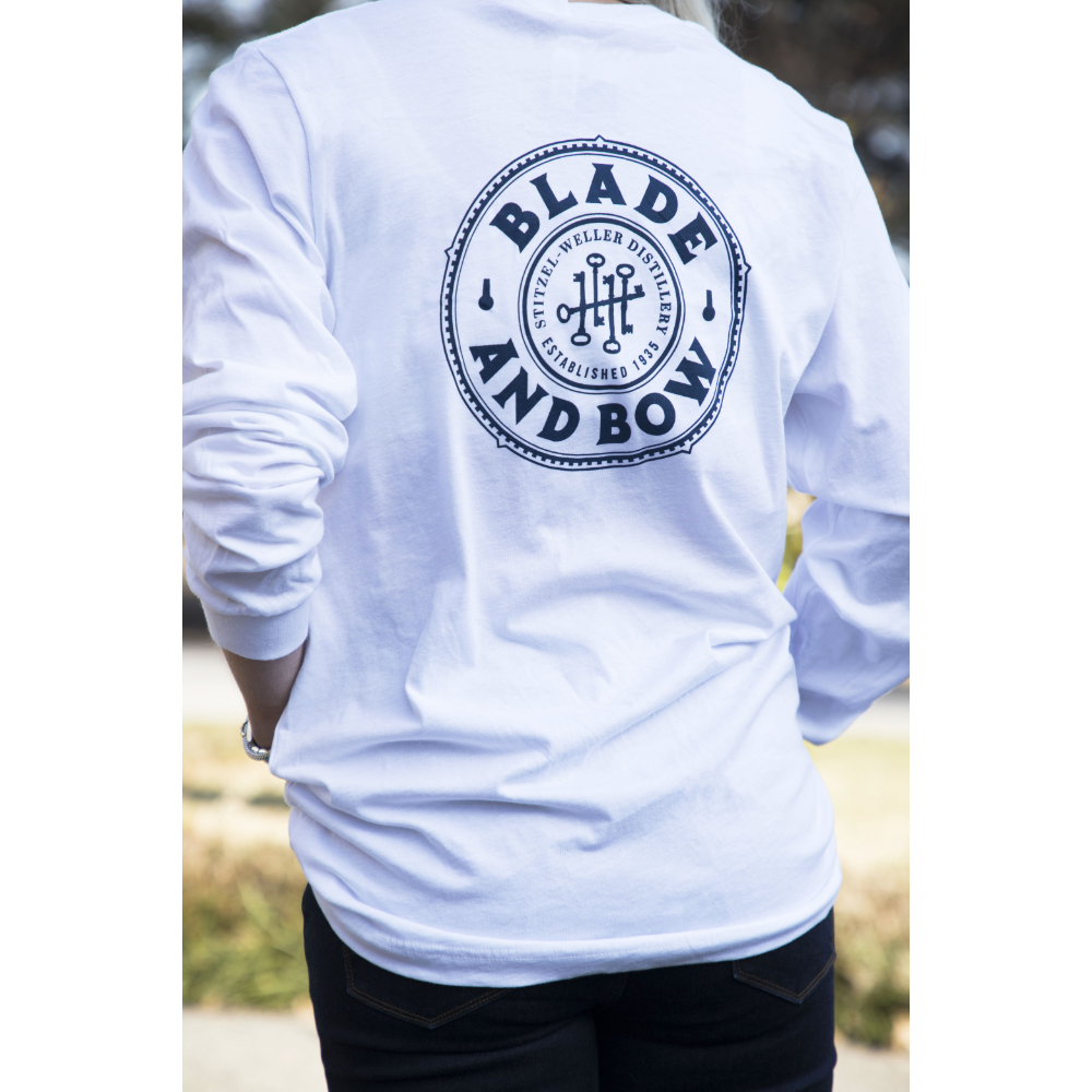 Blade and Bow White Long Sleeve T-shirt